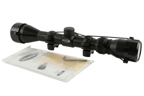 Weaver 9x40 rifle scope - weaver, 3-9x40
